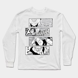 Piccolo Dragon Ball Doragon Boru Manga Panel Long Sleeve T-Shirt